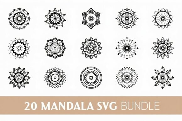 Download Elegant Mandala SVG Bundle - Mandala svg Collection