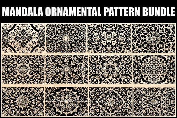 Download Mandala Ornamental Pattern Bundle - Mandala ornament Collection