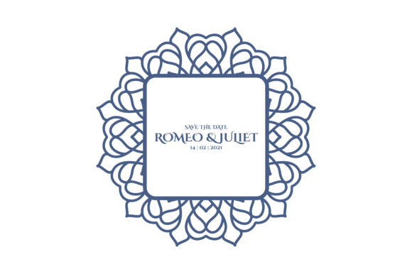 Download Mandala Ornament Save the Date - Premium Resources