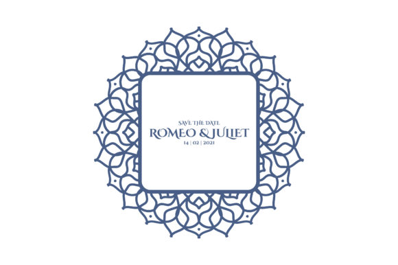 Download Mandala Ornament Save the Date - Premium Bundle
