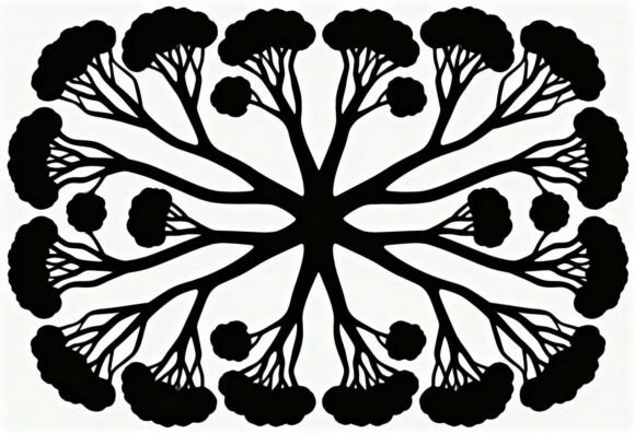 Download Black Tree Silhouette Mandala SVG - Mandala svg Collection