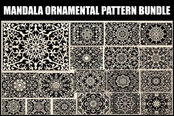 Download Mandala Ornamental Pattern Bundle - Mandala ornament Collection