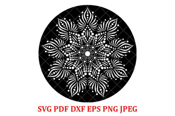 Download Silhouette Mandala Svg, Mandala Svg - Mandala svg Collection