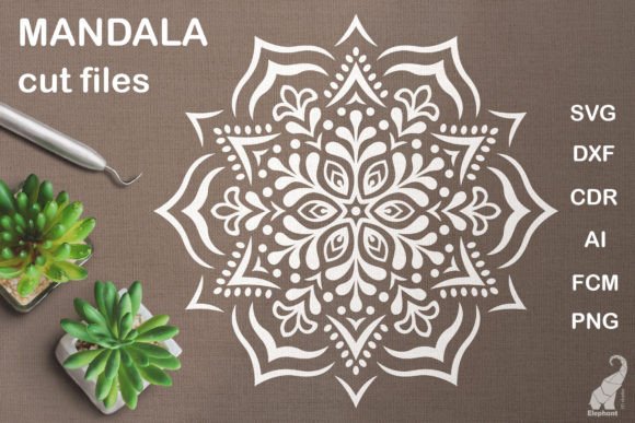 Download Elegant Mandala SVG Cut Files - Mandala svg Collection