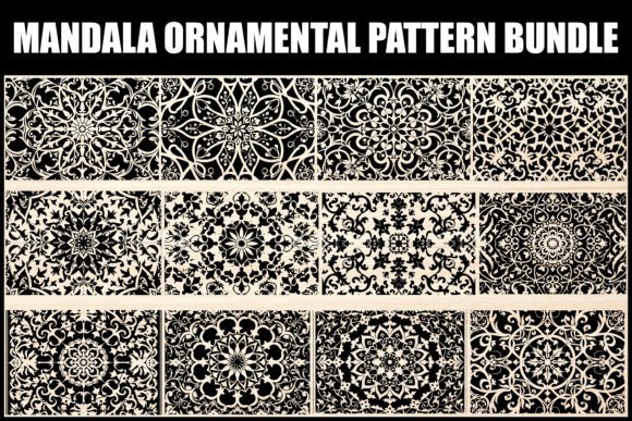 Download Mandala Ornamental Pattern Bundle - Mandala ornament Collection
