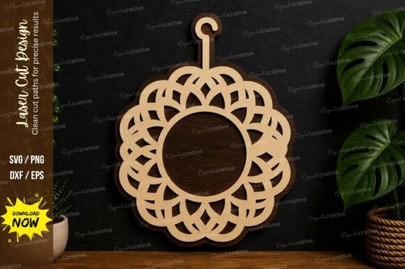 Download Floral Mandala Ornament Laser Cut Svg - Premium Resources