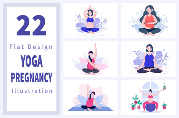 Download 22 Pregnancy Yoga Meditation Design - Meditation Collection